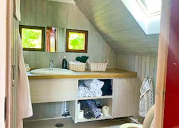 Holiday home Beautiful In With Sauna Knebel